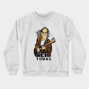 neil young art Crewneck Sweatshirt